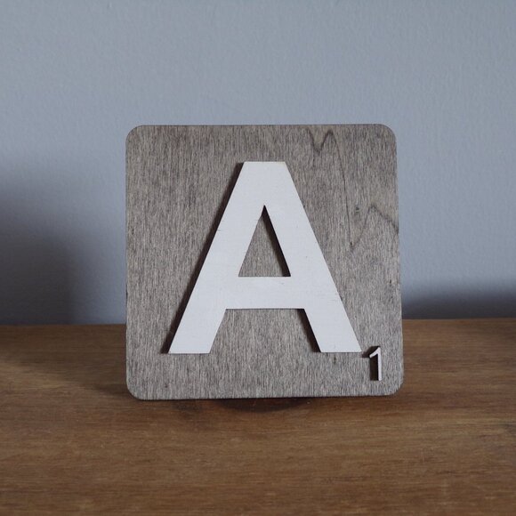 Wall Scrabble Tiles - Picture 6 of 9